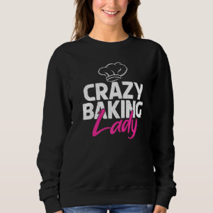Camiseta Doido Baking Lady Cozinhar Baking Baker