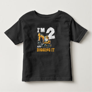 Camiseta Dois 2 anos 2 anos 2 anos 2 anos Criança de Aniver