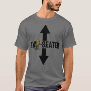 Camiseta Dois assentos Swinger Men de cabeça para baixo