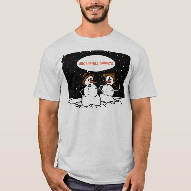 CAMISETA DOIS BONECOS DE NEVE (Frente)