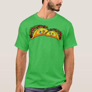 Camiseta Dois bonitos Tacos para Taco Lover Mexicana Mãe Mã