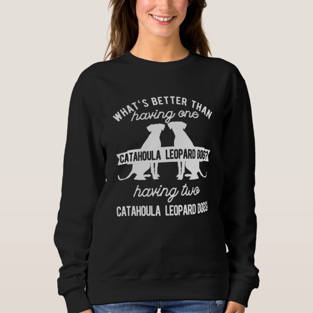 Camiseta Dois Cão-Leopardo Catahoula (Frente)