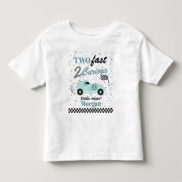 Camiseta Dois Carros Esportivos Azuis Rápidos e Curiosos de