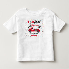 Camiseta Dois Carros Esportivos Vermelhos Rápidos 2Curiosos