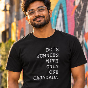 Camiseta Dois Coelhinhos Com Apenas Uma Cajadada