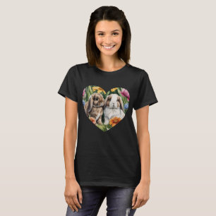 Camiseta Dois coelhos de coelhinho