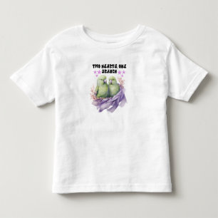 Camiseta Dois+Corações+Um+Ramificação+Toddler+Tee