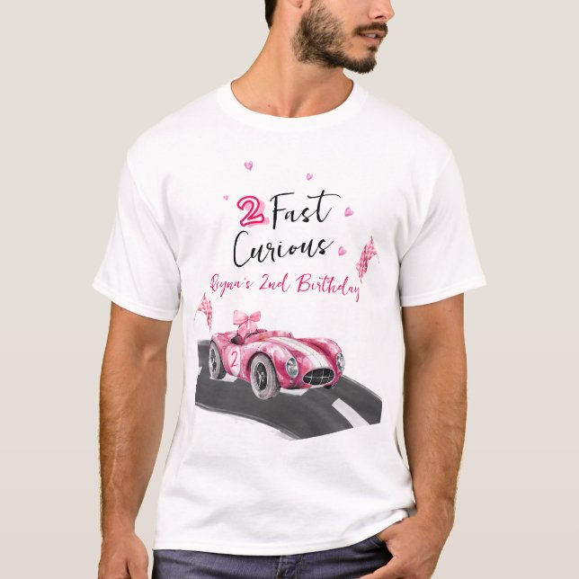 Camiseta Dois Curiosos Aniversário dos Pais (Frente)