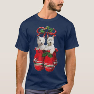 Camiseta Dois Dentro de Cachorro Westin Enfeites de natal P