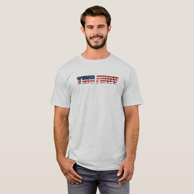 CAMISETA DOIS DÓLARES DESENHO EUA (Frente Completa)
