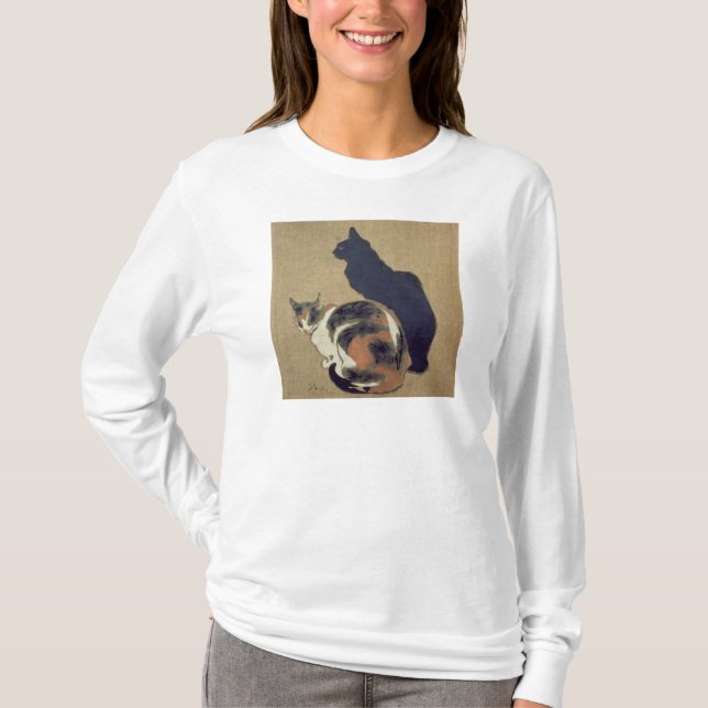 Camiseta Dois gatos, 1894 (Frente)
