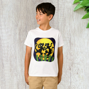 Camiseta Dois Gatos Pretos
