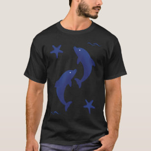 Camiseta Dois golfinhos brincalhões