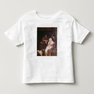 Camiseta Dois homens com uma mulher adormecida, c.1655-60