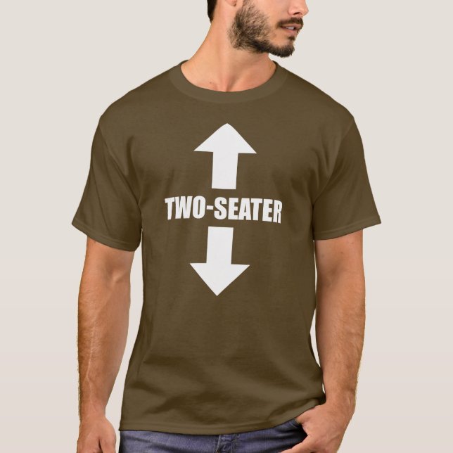 Camiseta dois homens do mar, humor adulto engraçado, citaçã (Frente)