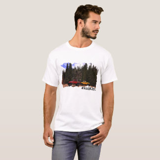 Camiseta Dois jipes & montanhas são tudo que você precisa