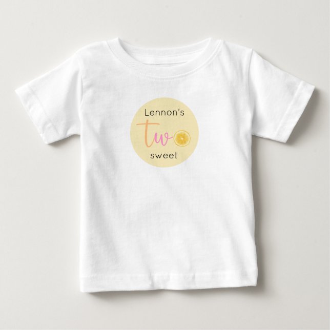Camiseta Dois Limões Doce Aniversário (Frente)