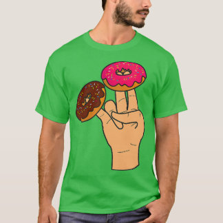 Camiseta Dois Na Rosa No Chocante Engraçado