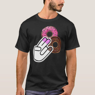 Camiseta Dois no rosa, na Rosquinha fedorenta
