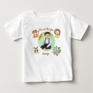 Camiseta Dois no Zoológico Animais da Selva Safari Anivers