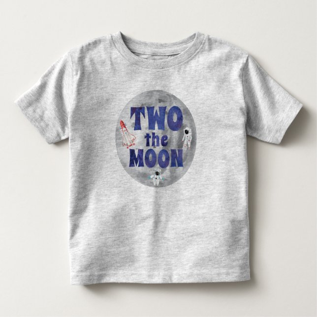 Camiseta Dois o aniversário da lua (Frente)