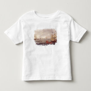 Camiseta Dois o'War holandeses dos homens acompanhados do
