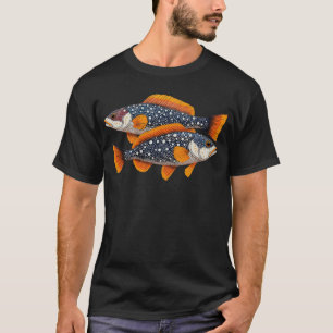 Camiseta Dois peixes manchados