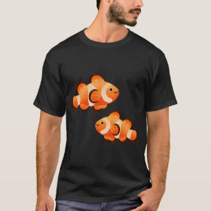 Camiseta Dois Peixes-Palhaço Fofos