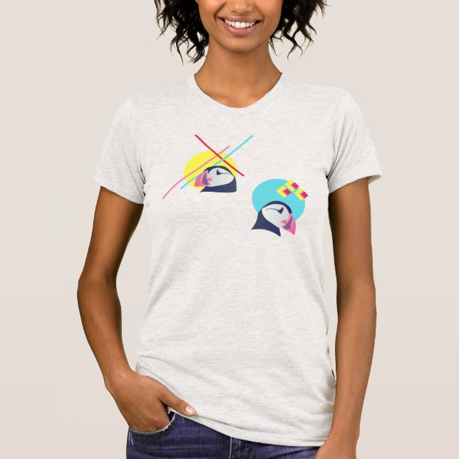 Camiseta Dois Pequenos Puffles (Frente)