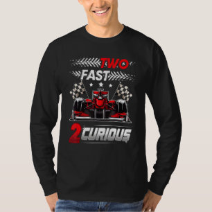 Camiseta Dois Rápidos 2 Curiosos corridas 2º Aniversário do