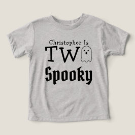 Camiseta Dois segundo aniversário Spooky