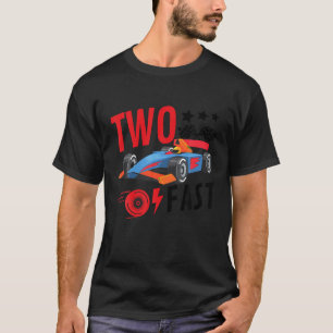 Camiseta Dois segundos aniversários Curiosos, Rapazes Fu