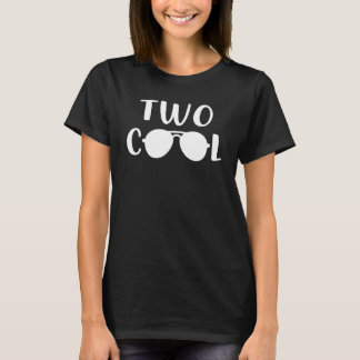 Camiseta Dois segundos aniversários Legal De 2 Anos Para O