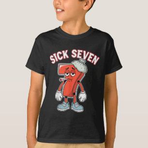 Camiseta Dois Sete 67 Meme Seis Sete Brincadeira Divertida