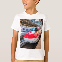 Camiseta Dois Shinkansen na Estação de Tóquio
