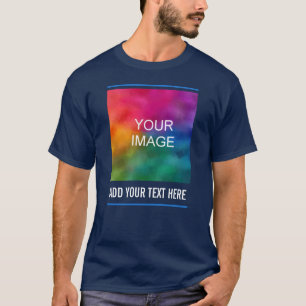 Camiseta Dois Sided TShirt Adiciona a sua imagem Fotográfic