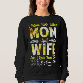 Camiseta Dois Títulos Mãe e Esposa Melhor Dia de as mães De