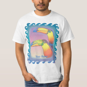 Camiseta Dois Toucans Ondulados