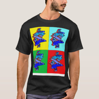Camiseta Dólar de Arte por Gráficos BaixoEnd 1