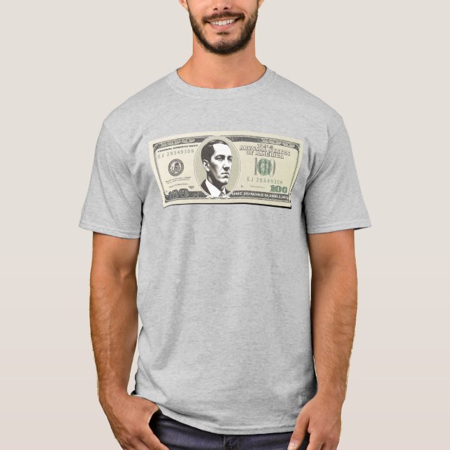 Camiseta Dólar de Lovecraft (Frente)