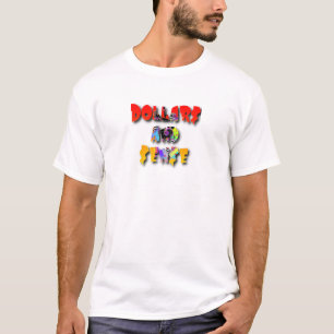 Camiseta Dólar$ E $en$e Homens Branco