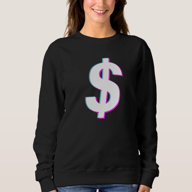 Camiseta Dólar - Sinal de Vaporwave - Dificuldade Estética (Frente)