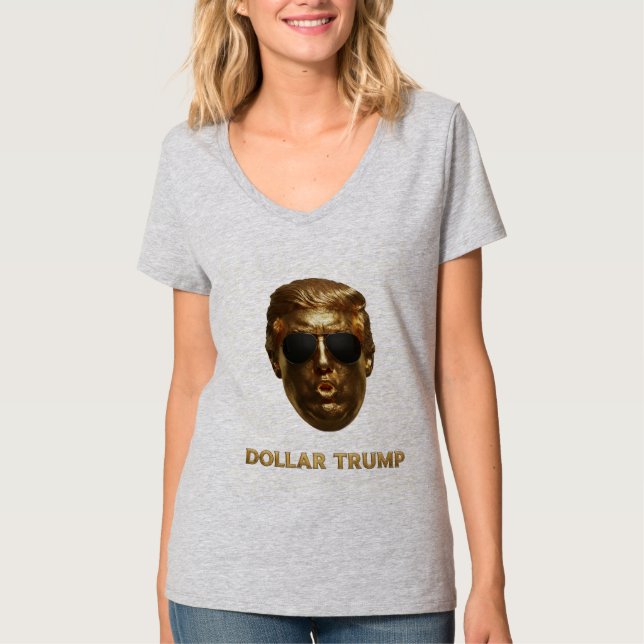 Camiseta Dólar Trump solar (Frente)