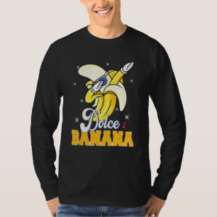 Camiseta Dolce Banana Dabbing Bananas Vegan Veggie
