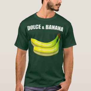 Camiseta Dolce e Banana Vegetariana Fruta Vegan