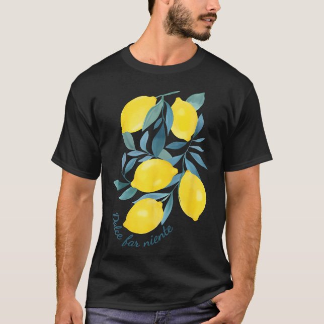 Camiseta Dolce Far Niente X Limone Limoncello Spritz Lemon (Frente)