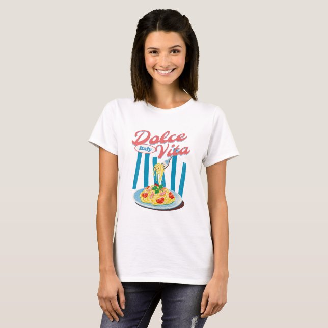 Camiseta Dolce Vita Itália Massa (Frente Completa)