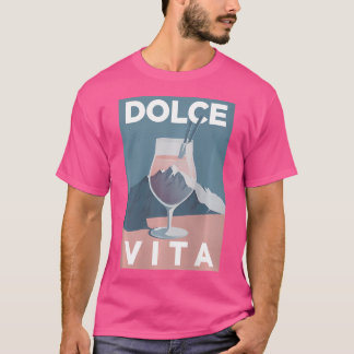 Camiseta Dolce Vita Painting Italia Monges Hiking Spritz