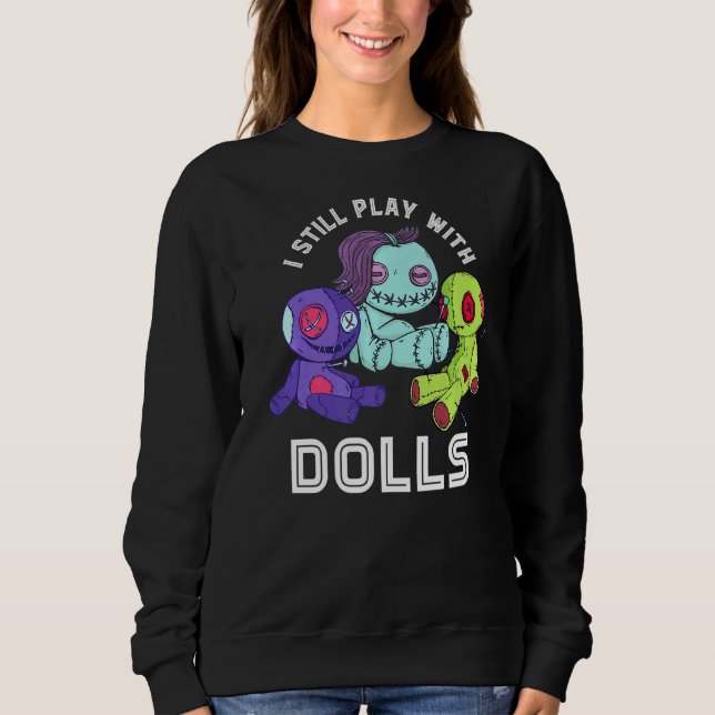 Camiseta Doll Voodoo Eu Ainda Brinco Com Bonecas Pastel Bon (Frente)