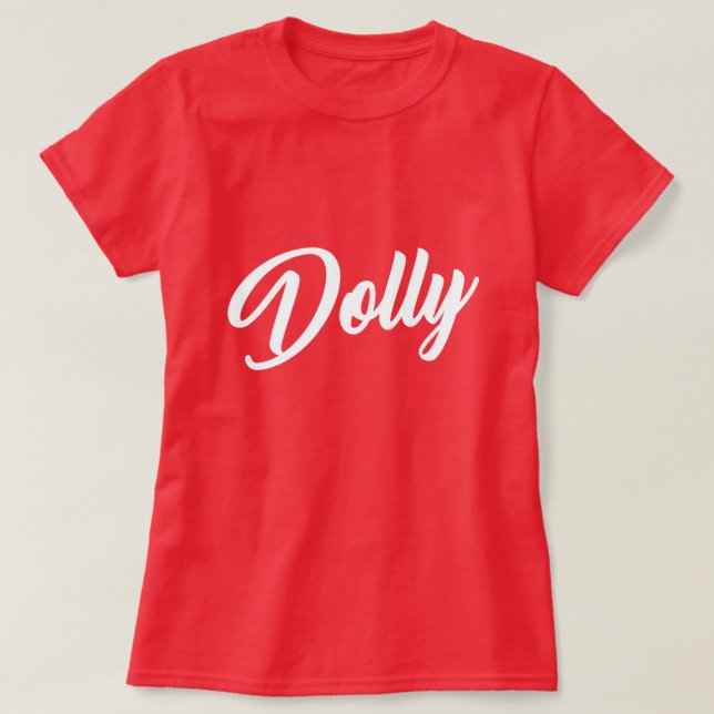 CAMISETA DOLLY (Frente do Design)
